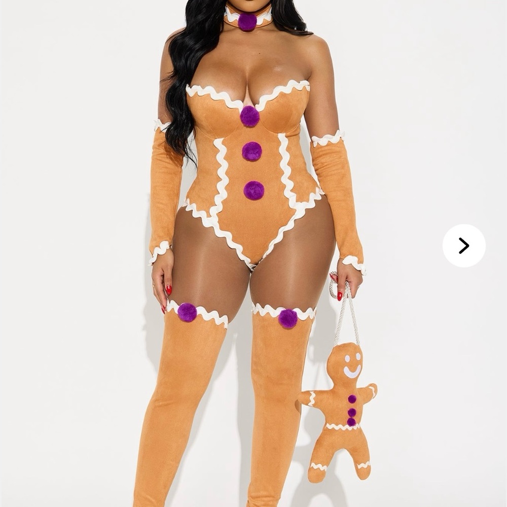 Gingerbabe 🔥 costume cosplay Fashion nova Gingerbread Halloween sexy